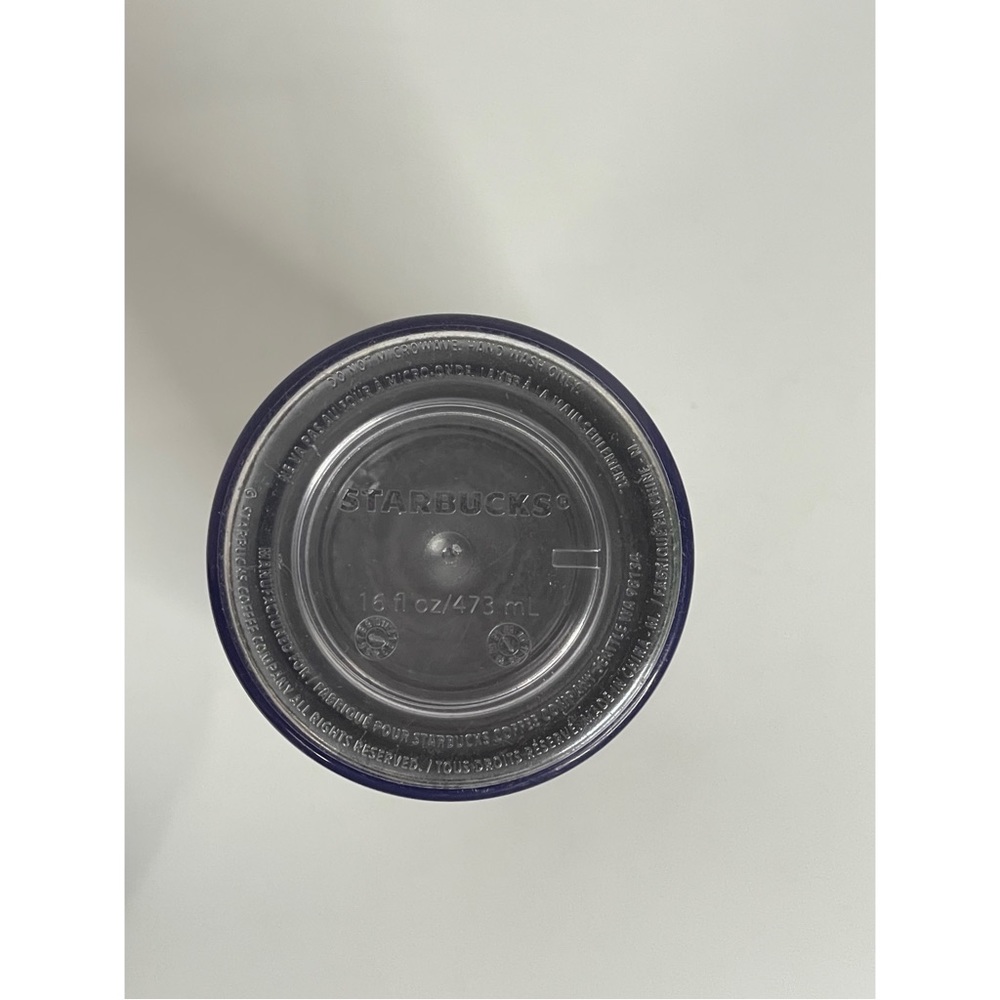 Starbucks 16 oz. Travel Mug Plastic Brown Glitter - Picture 6 of 6
